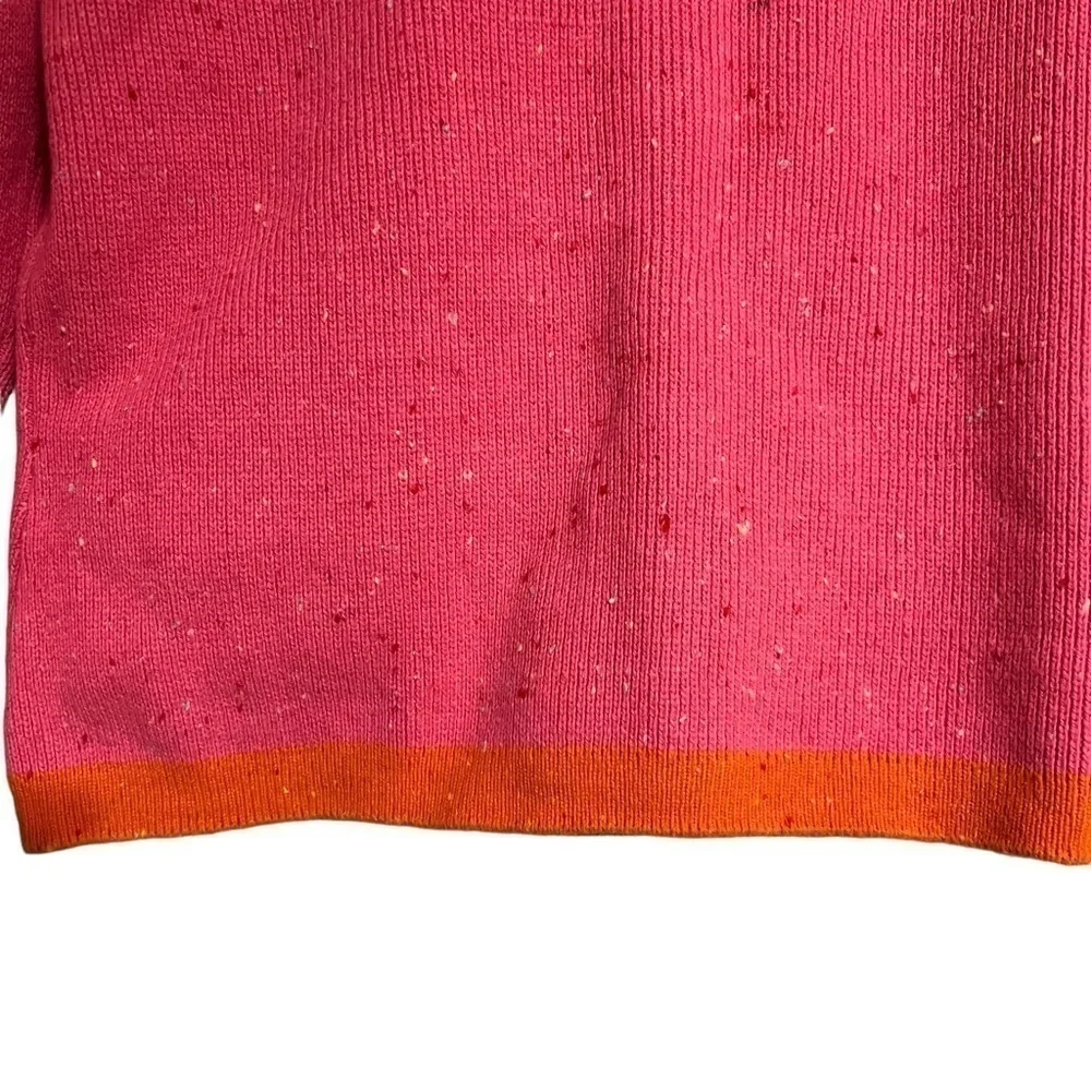 Isaac Mizrahi Pink cardigan wool blend girl sweater